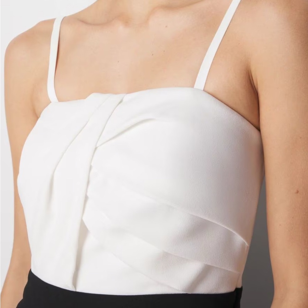 WHBM Strapless Draped Jumpsuit - Picture 3 of 4